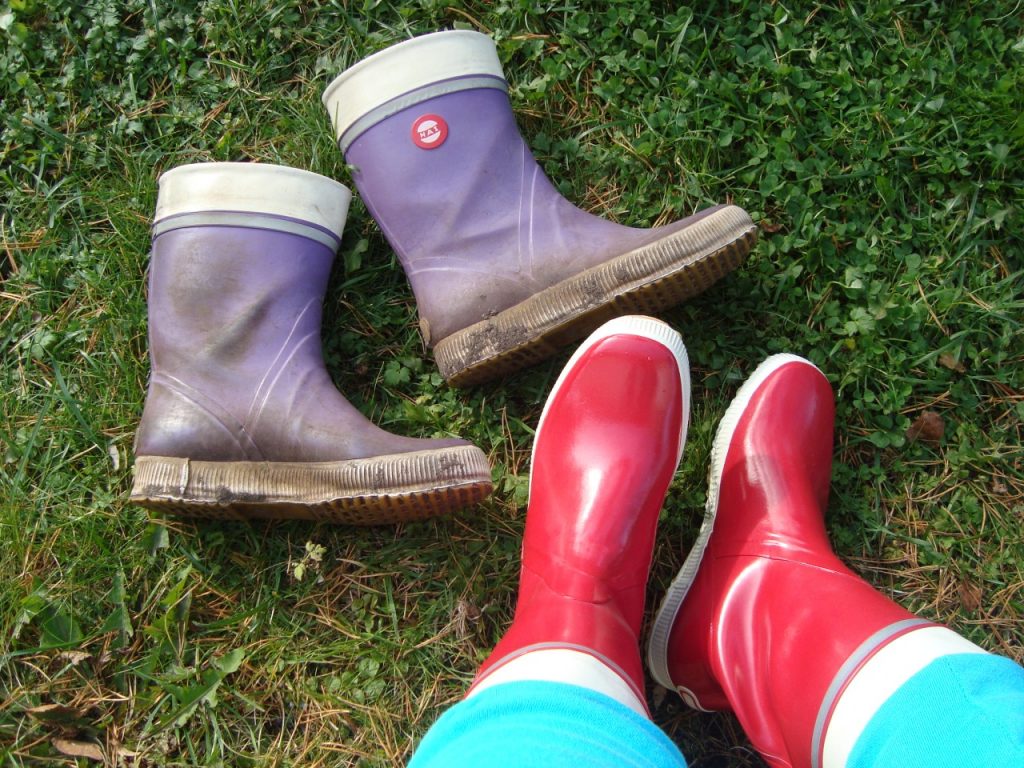 rubber boots