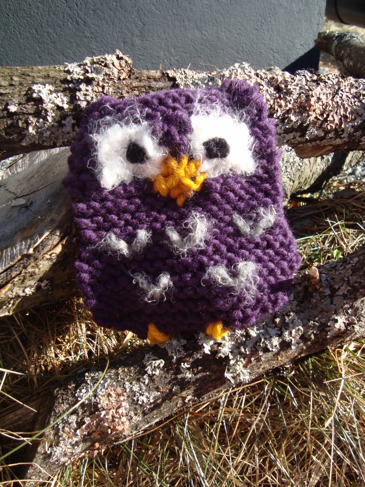 knitted owl