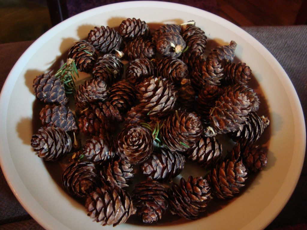 Christmas tree cones